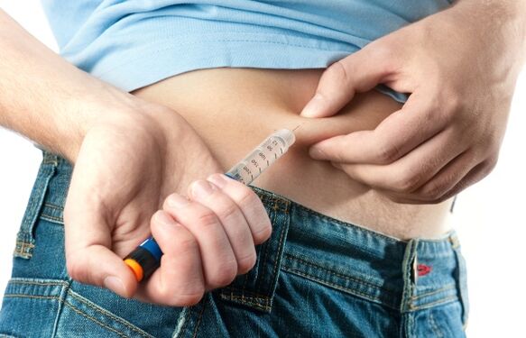 Le diabète de type 2 sévère nécessite des injections d'insuline