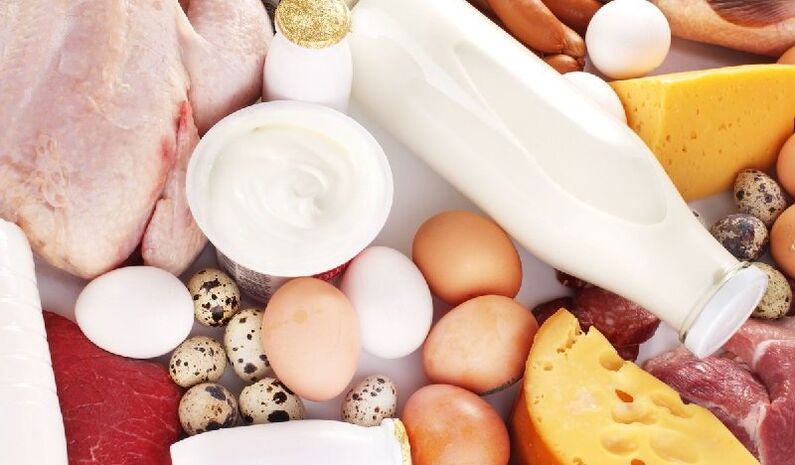 aliments protéinés dans l'alimentation
